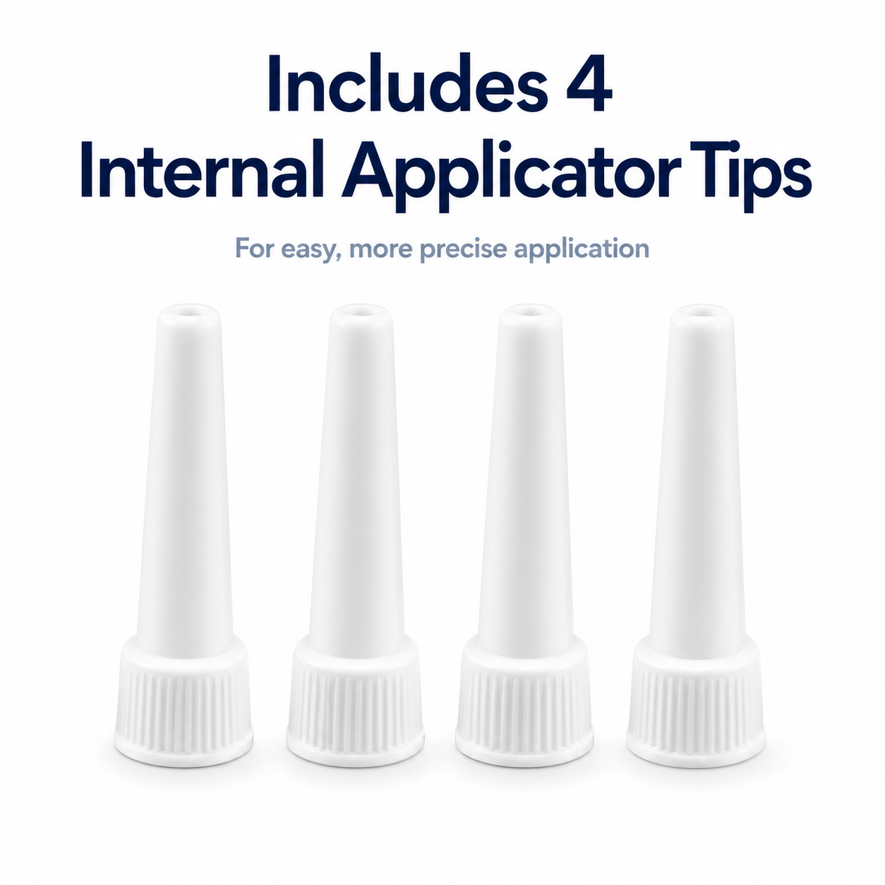 4x Internal Applicator Tips