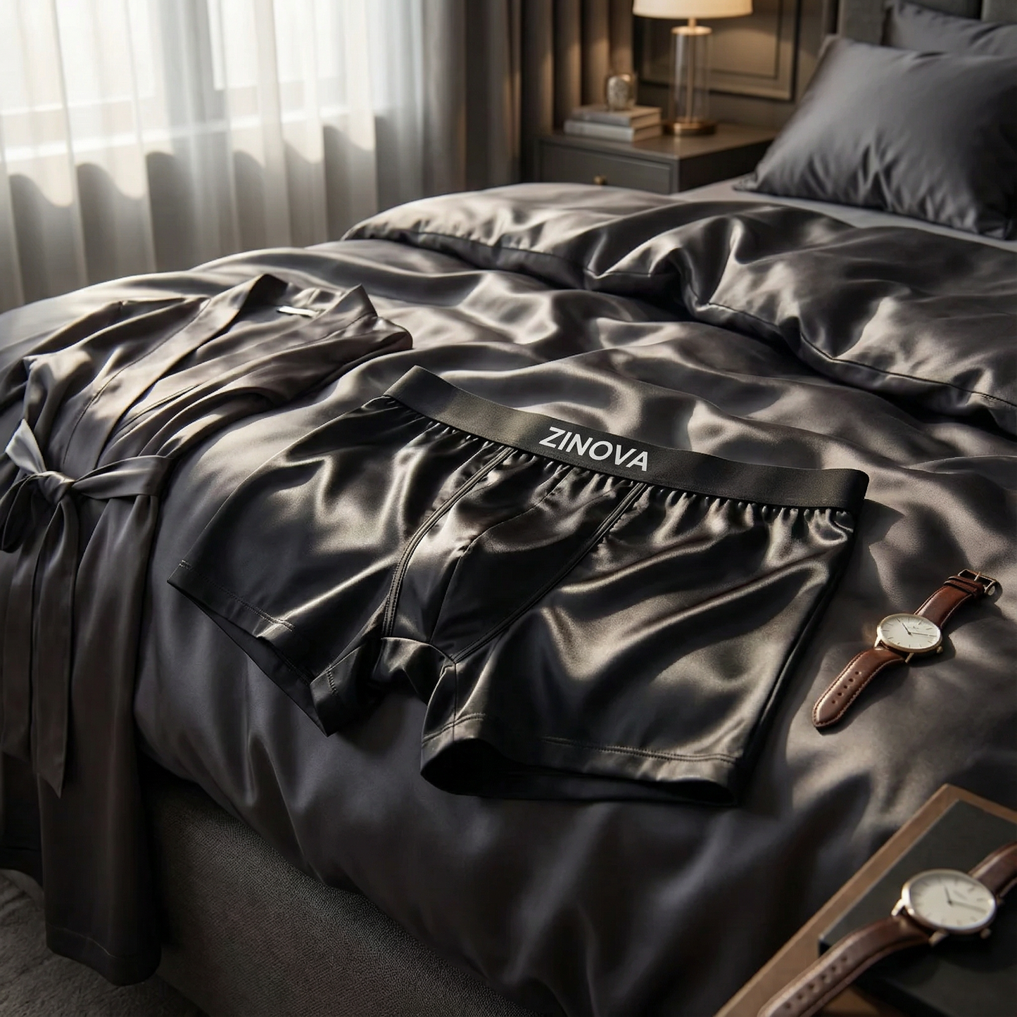 GlacierSilk™ Cooling Silk Boxers