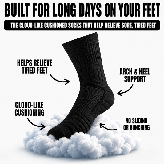 Cloud Cushion Socks - Walk All Day On Cloud-Like Comfort