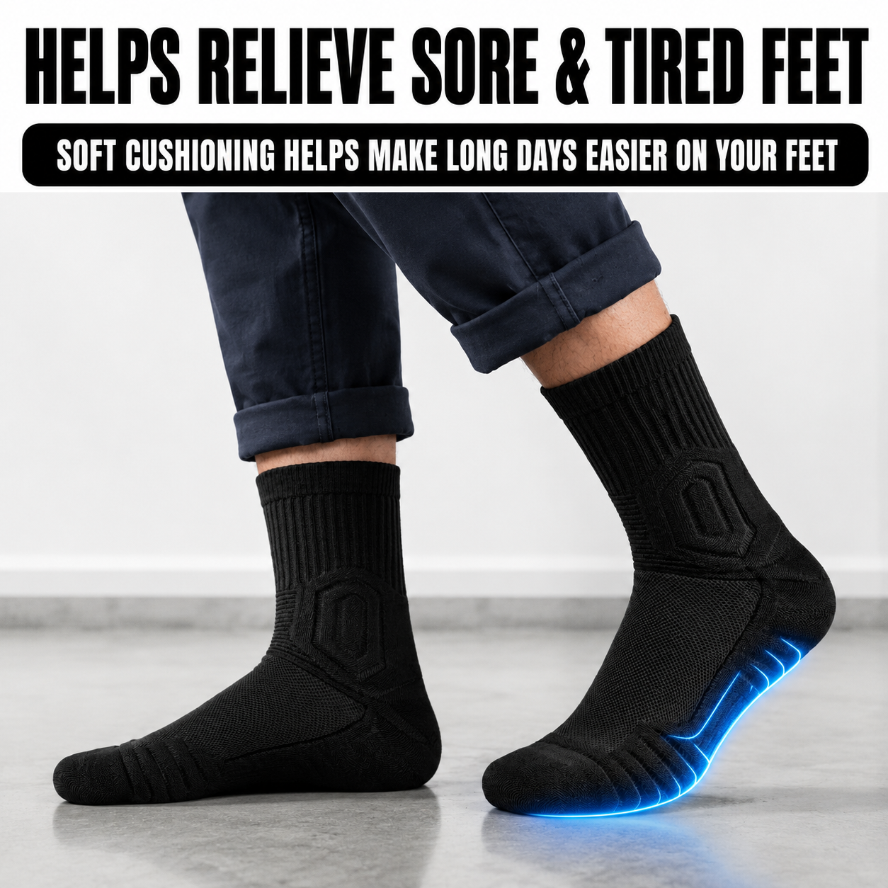 Cloud Cushion Socks - Walk All Day On Cloud-Like Comfort