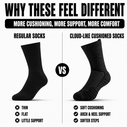 Cloud Cushion Socks - Walk All Day On Cloud-Like Comfort