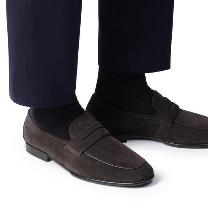 Men's Suede Penny Loafer