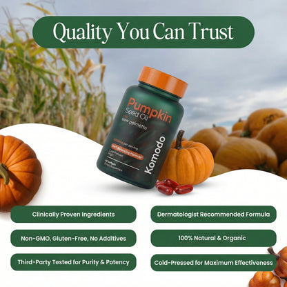RootRevive Pumpkin Seed Oil Softgels
