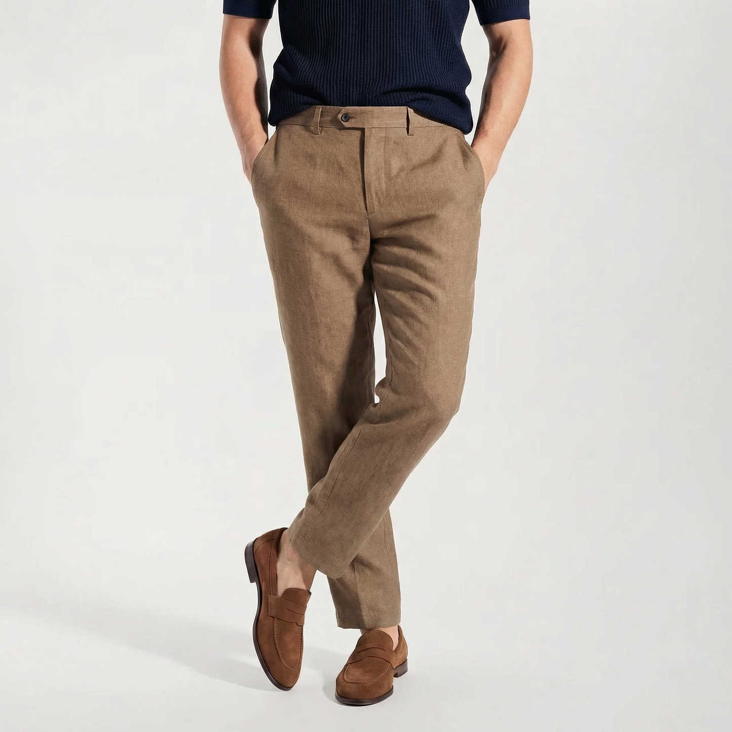 Men's Old Money Linen Pants