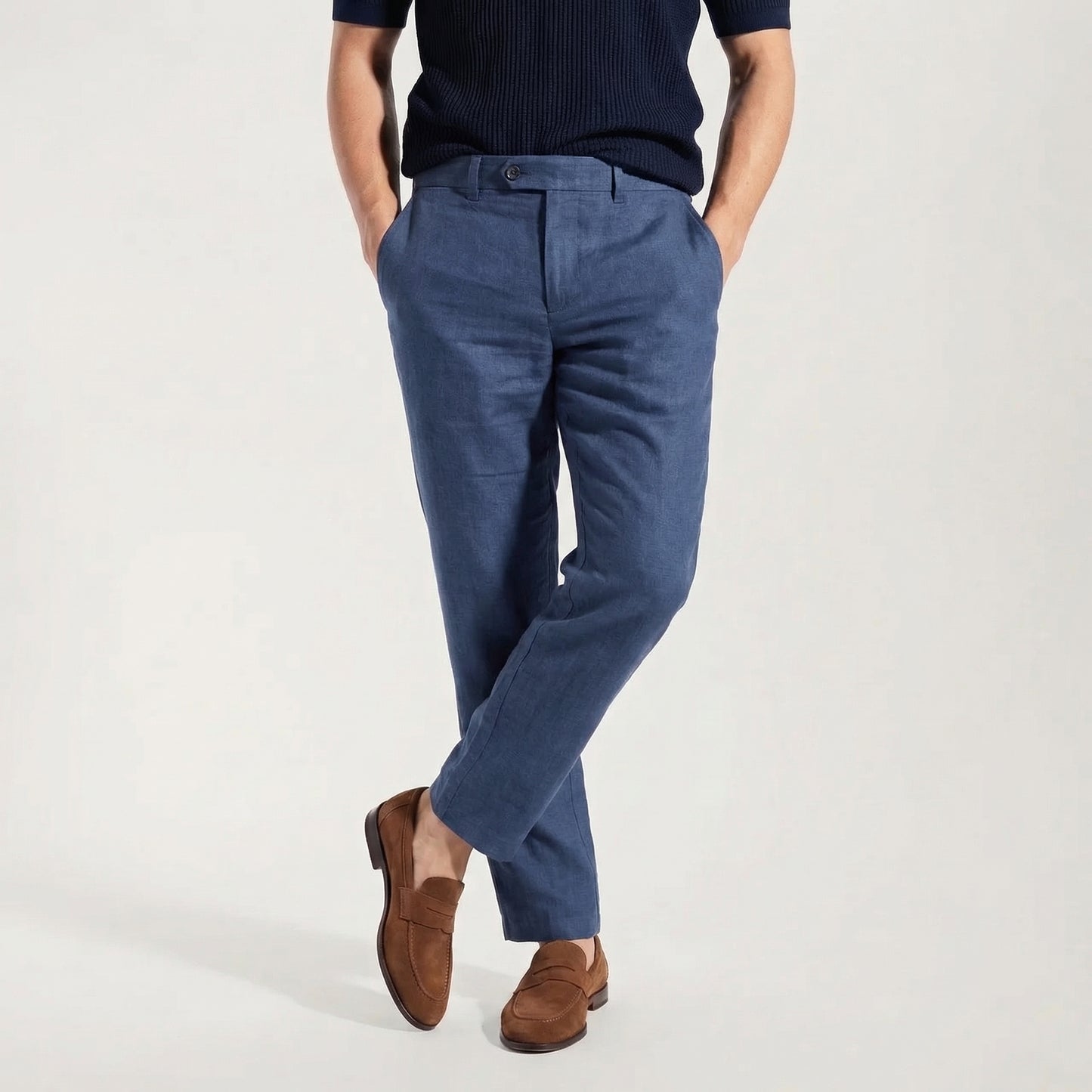 Men's Old Money Linen Pants