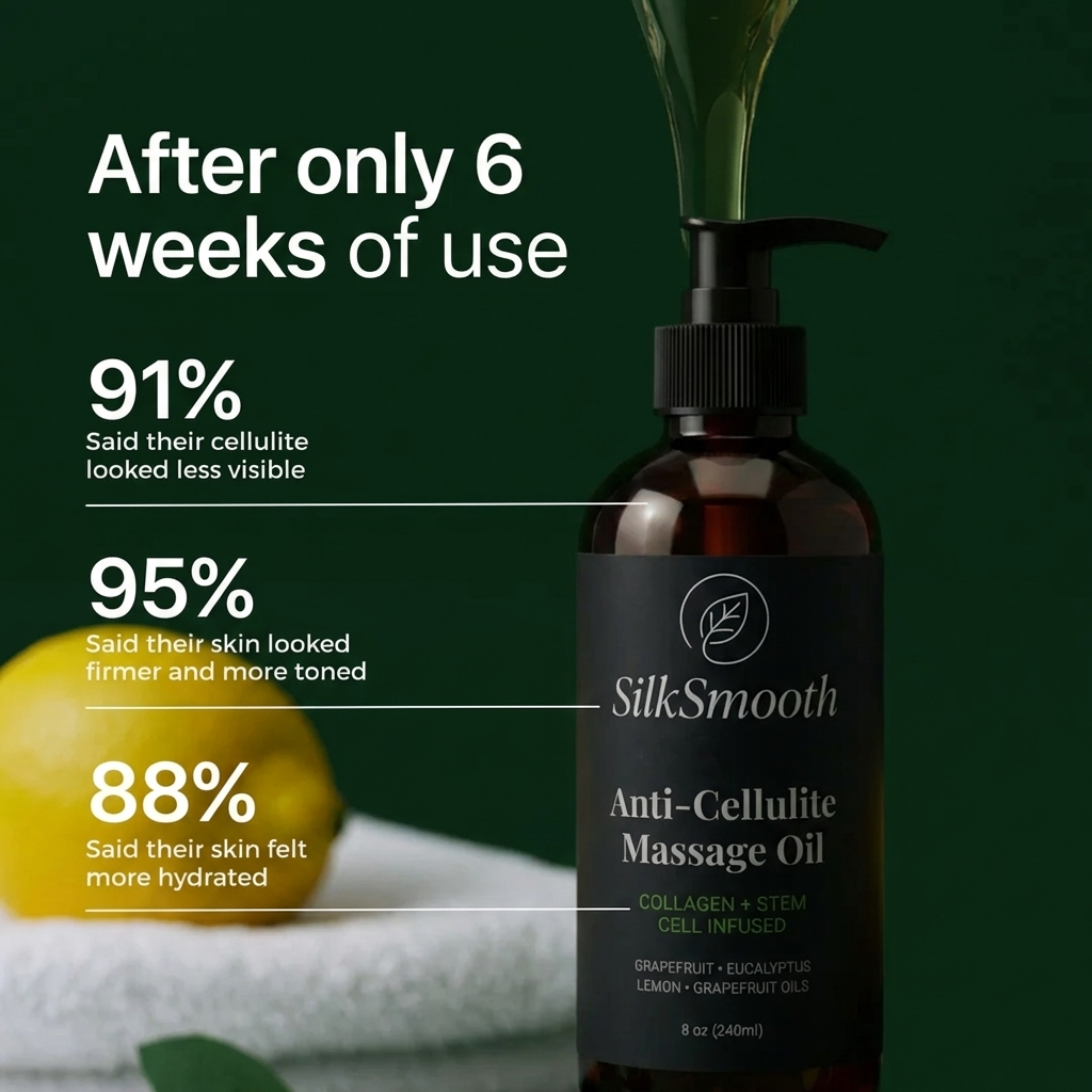 SilkSmooth™ Anti-Cellulite Massage Oil