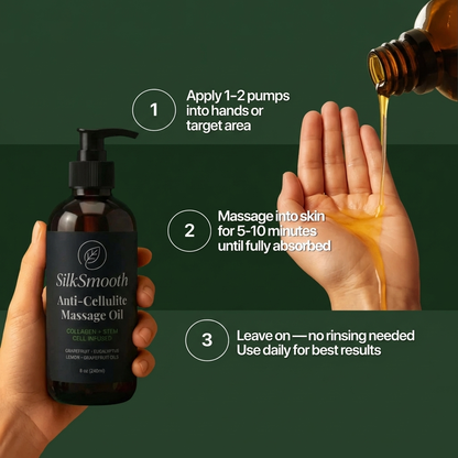 SilkSmooth™ Anti-Cellulite Massage Oil