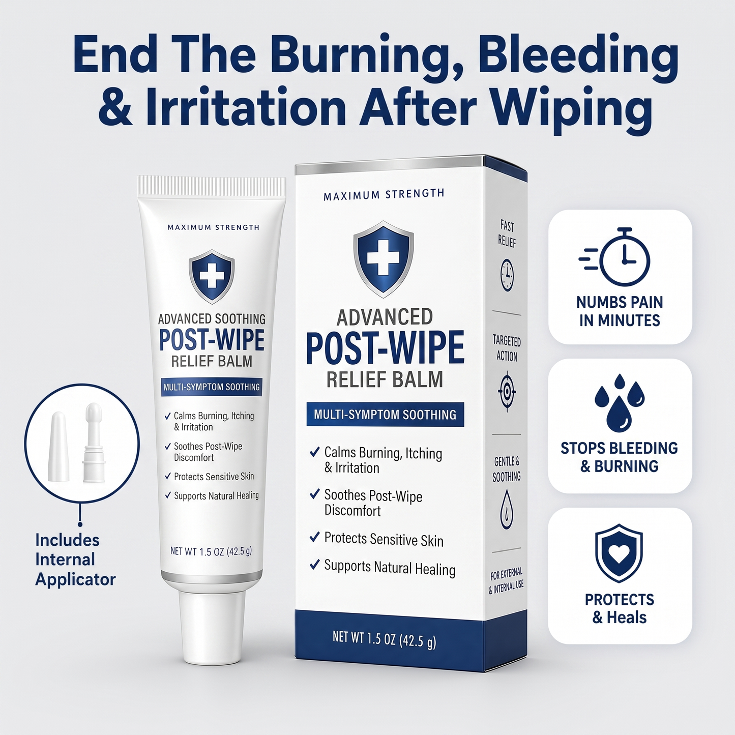 Soothing Relief from Burning, Itching, Swelling, and Painful Bathroom Trips