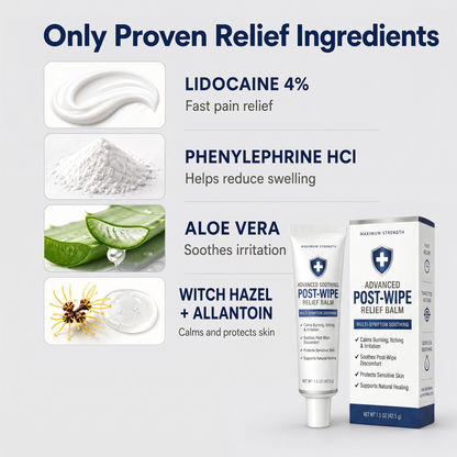 Soothing Relief from Burning, Itching, Swelling, and Painful Bathroom Trips