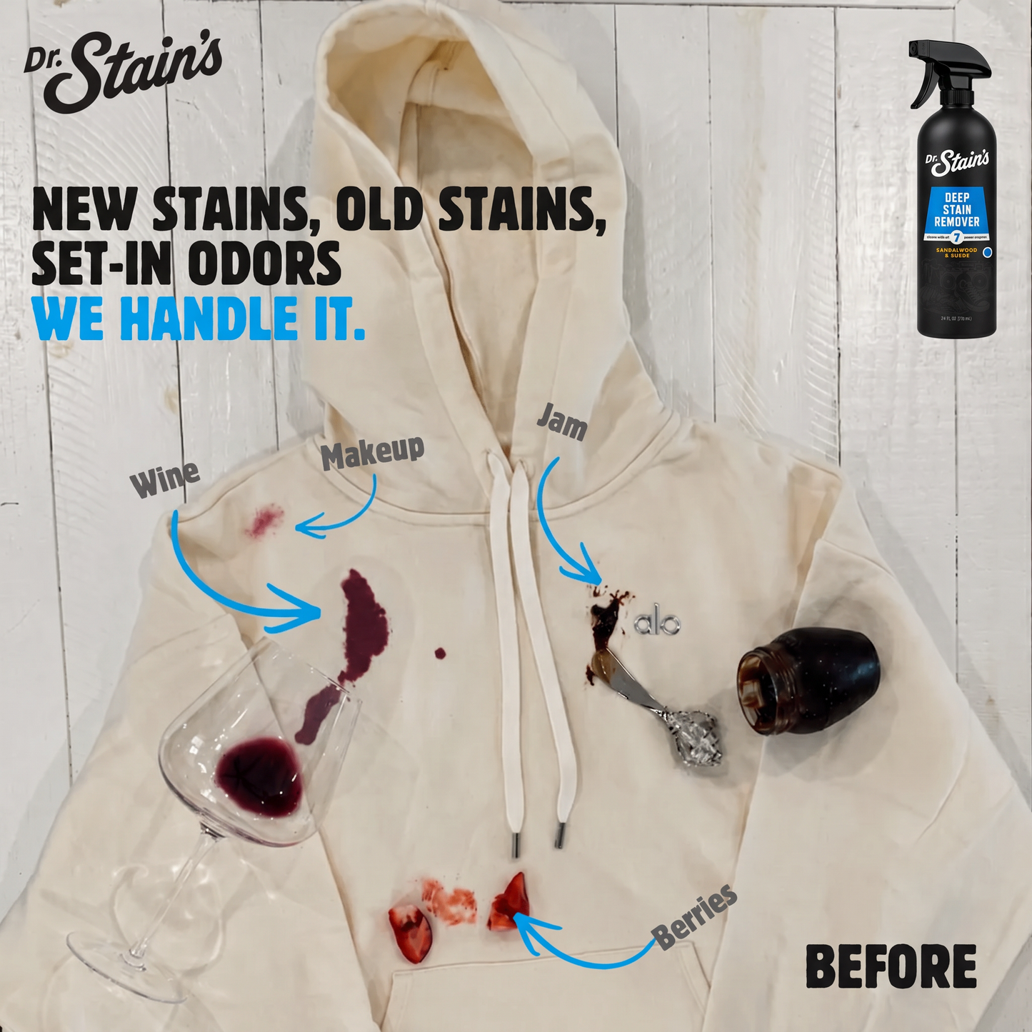 Dr. Stain's 7 Enzyme Complete Stain Remover